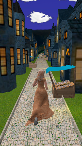 Cinderella. 3D Runner. Mod Screenshot1