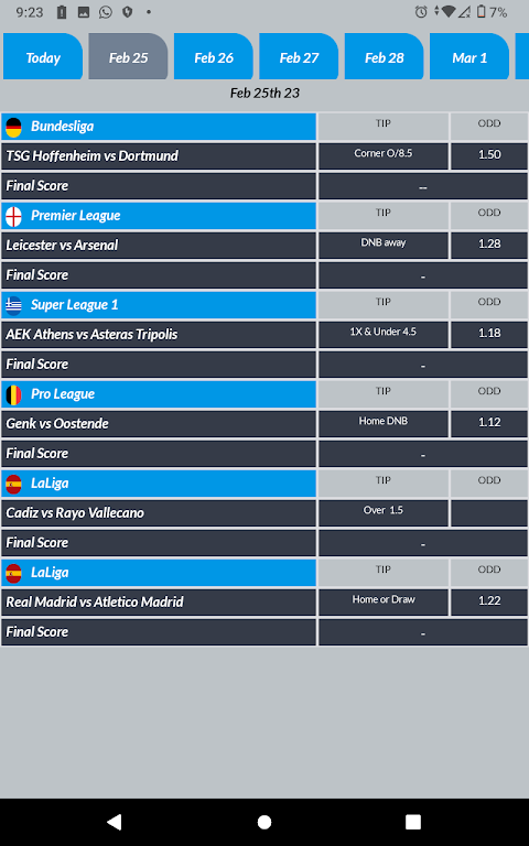 BET WISE TIPS & PREDICTIONS Screenshot2