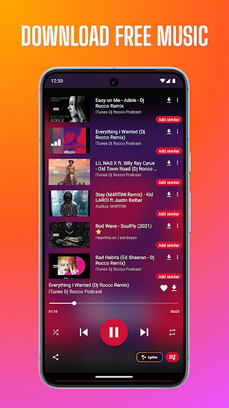 MP3 Downloader - Music Player Mod Screenshot1