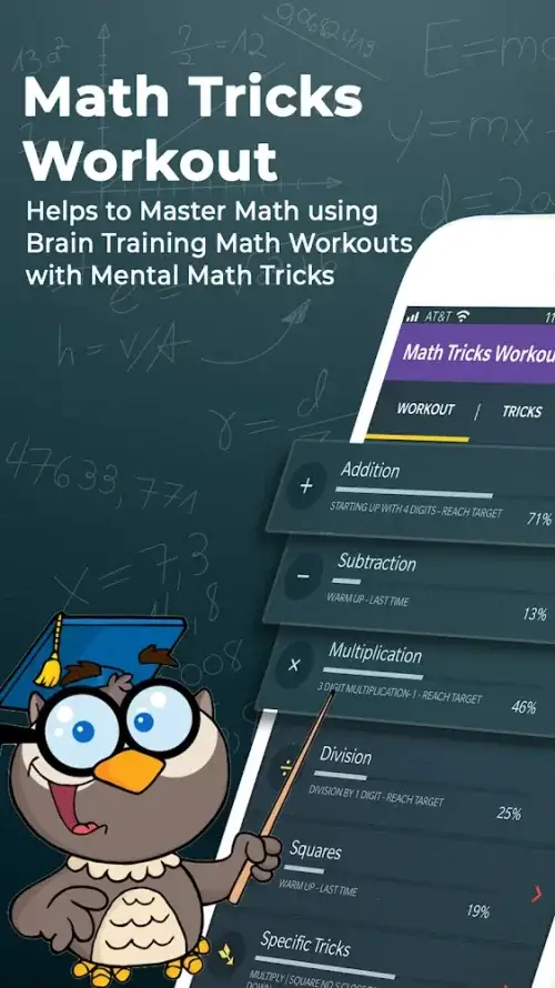 Mental Math Tricks Workout Mod Screenshot1