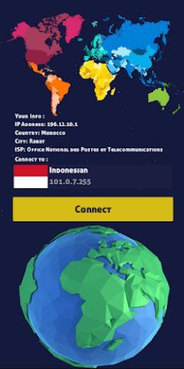 VPN Indonesia - IP for IDN Screenshot1