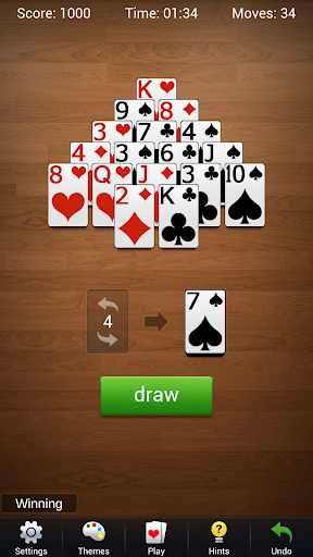 Pyramid Solitaire - Classic Free Card Games Screenshot4