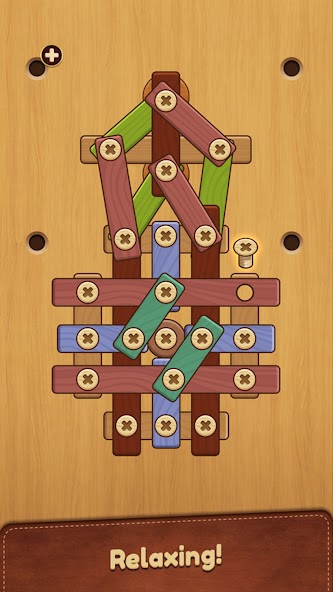 Nuts & Bolts Wood Puzzle Mod Screenshot1