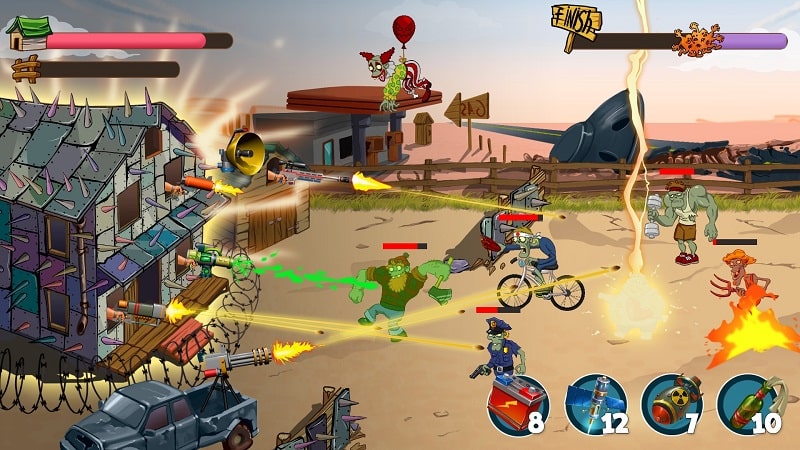 Base defense versus Zombies Screenshot4