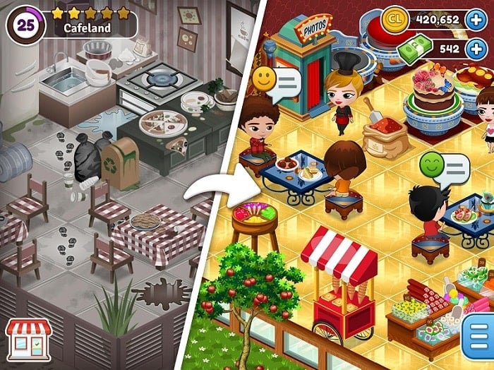 Cafeland – World Kitchen Screenshot1