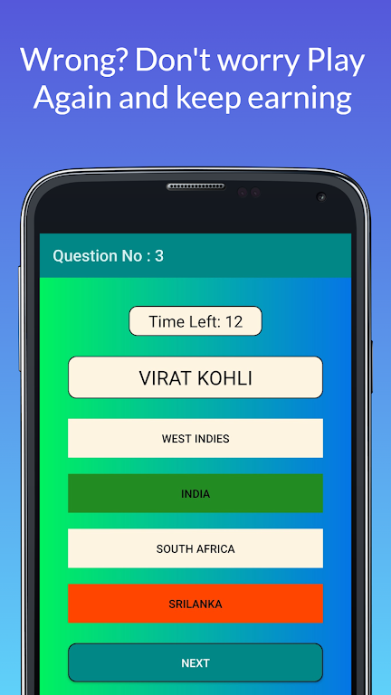 Cricket Quiz - Earn Real Money Screenshot3