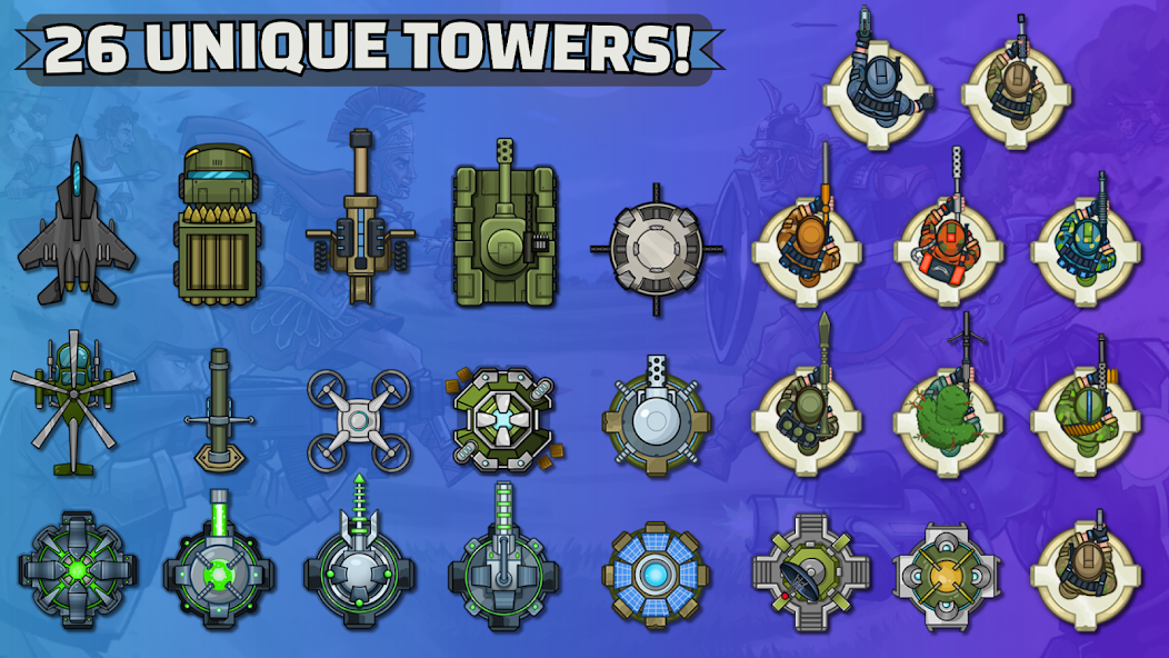 Ancient Allies Tower Defense Mod Screenshot1