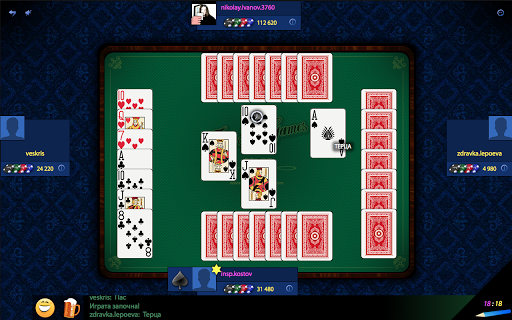 Play Belot (Bridge-belote) Screenshot1