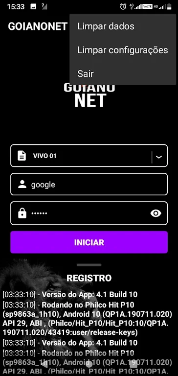 GOIANO NET VPN Screenshot4