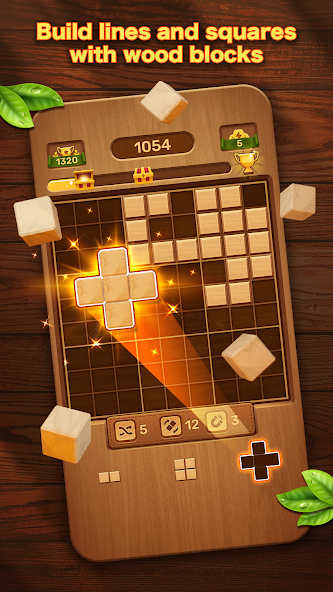 Just Blocks: Wood Block Puzzle Mod Screenshot1