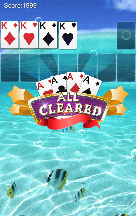 Solitaire: Ocean Blue Screenshot2