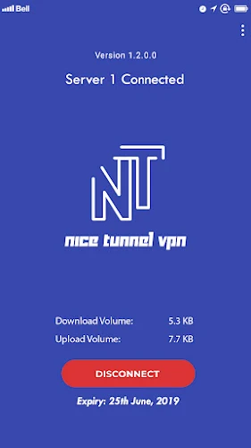 NICE TUNNEL VPN Screenshot1