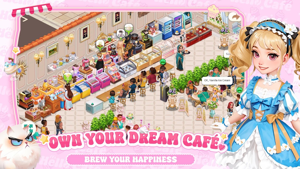 Hello Café Mod Screenshot2