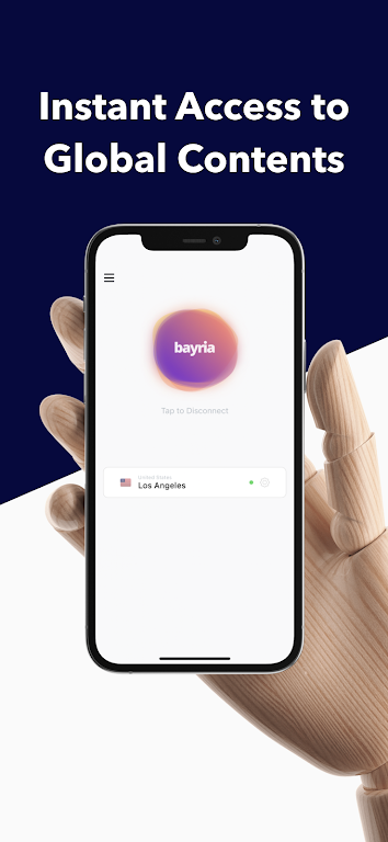 Bayria: Fastest Streaming VPN Screenshot1