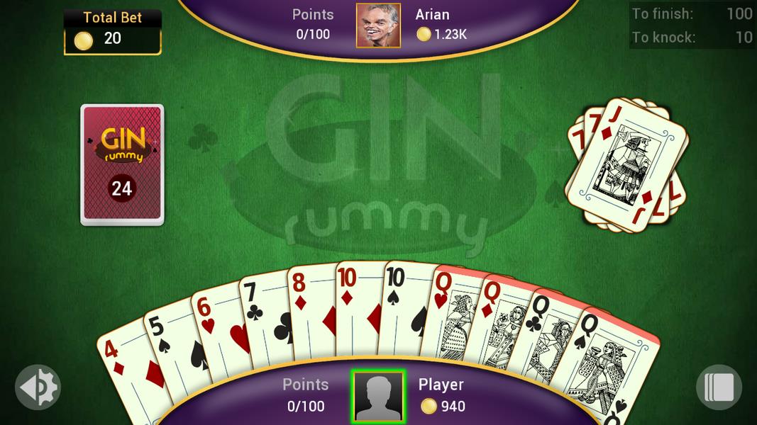 Gin Rummy Offline Screenshot7