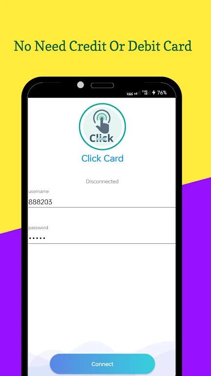 Click Card VPN Screenshot1