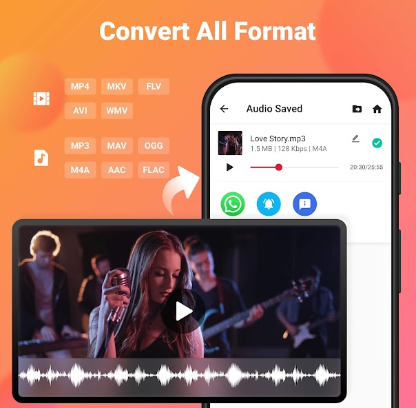 Video to MP3 - Video to Audio Mod Screenshot1