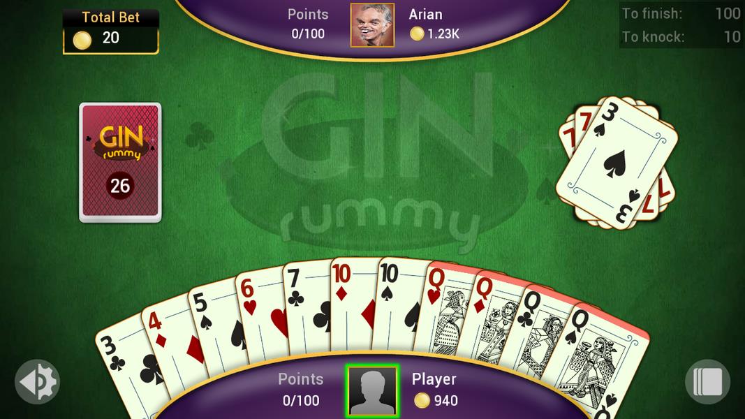 Gin Rummy Offline Screenshot8