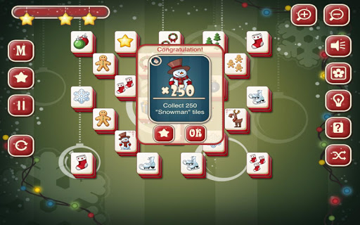 Christmas Mahjong HD Screenshot1