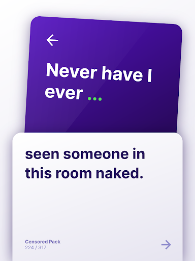 Never Have I Ever: Dirty & Evil Drinking Game Screenshot4