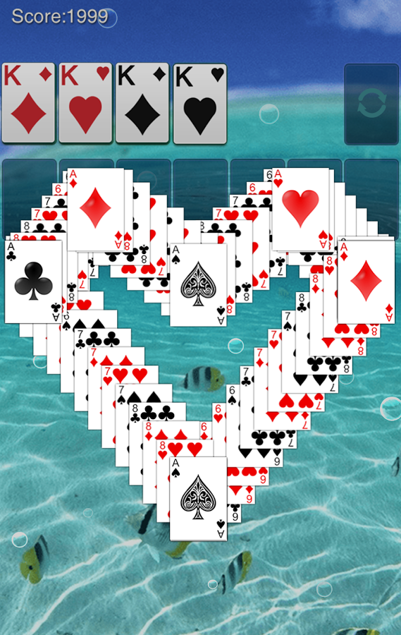 Solitaire: Ocean Blue Screenshot1