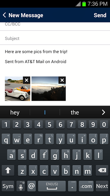 AT&T Mail Screenshot2