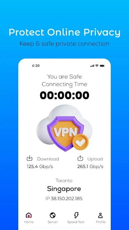 5G VPN - Fast,Secure VPN 2023 Screenshot1