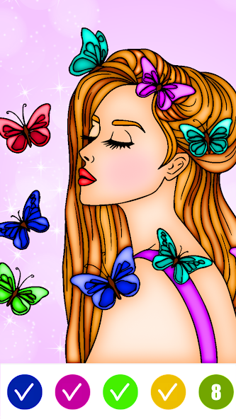 Paint By Number Adult Coloring Mod Screenshot4