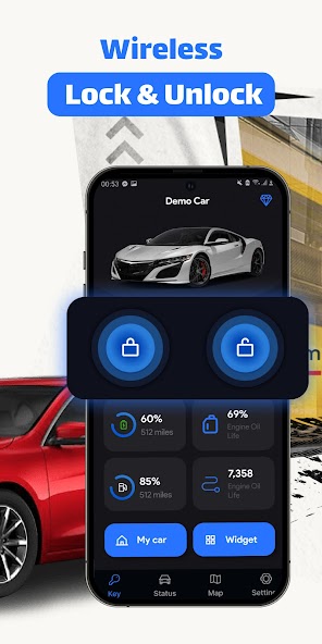 Car Key: Smart Car Remote Lock Mod Screenshot2