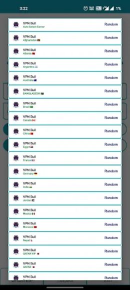 VPNBull - Secure VPN Proxy Screenshot1