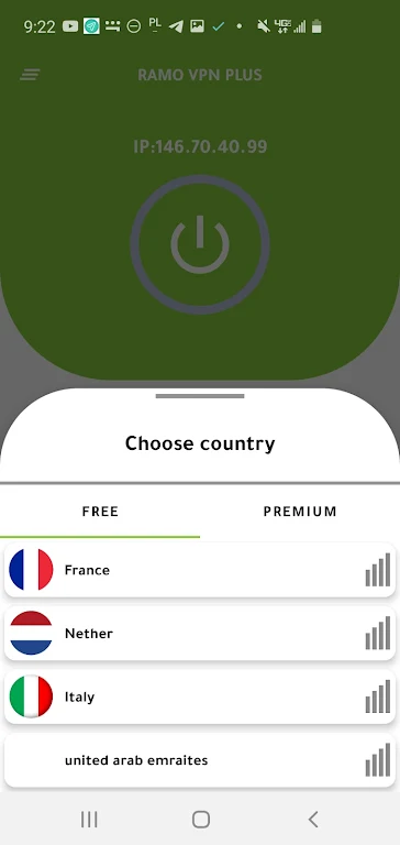 RAMO VPN PLUS Screenshot2