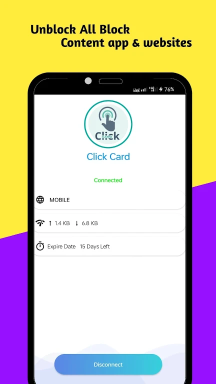 Click Card VPN Screenshot2