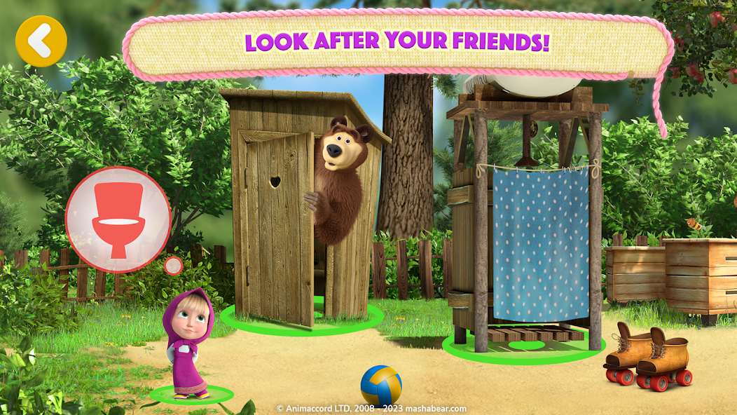 Masha and the Bear: My Friends Mod Screenshot1