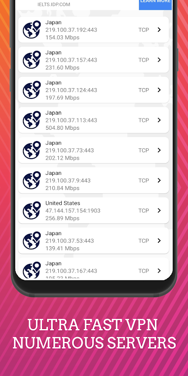 QuickPro VPN : Fastest VPN Screenshot2