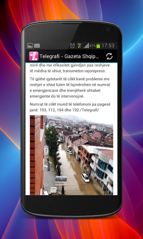 Telegrafi - Gazeta Shqiptare Screenshot3