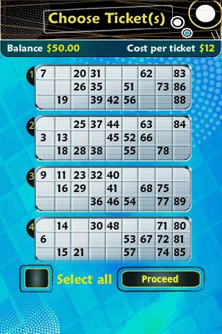 Pocket Bingo Pro Screenshot4