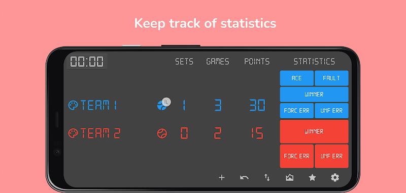 Padel scoreboard Screenshot2