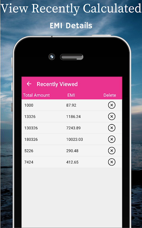 EMI Calculator + Loan Schedule Screenshot2