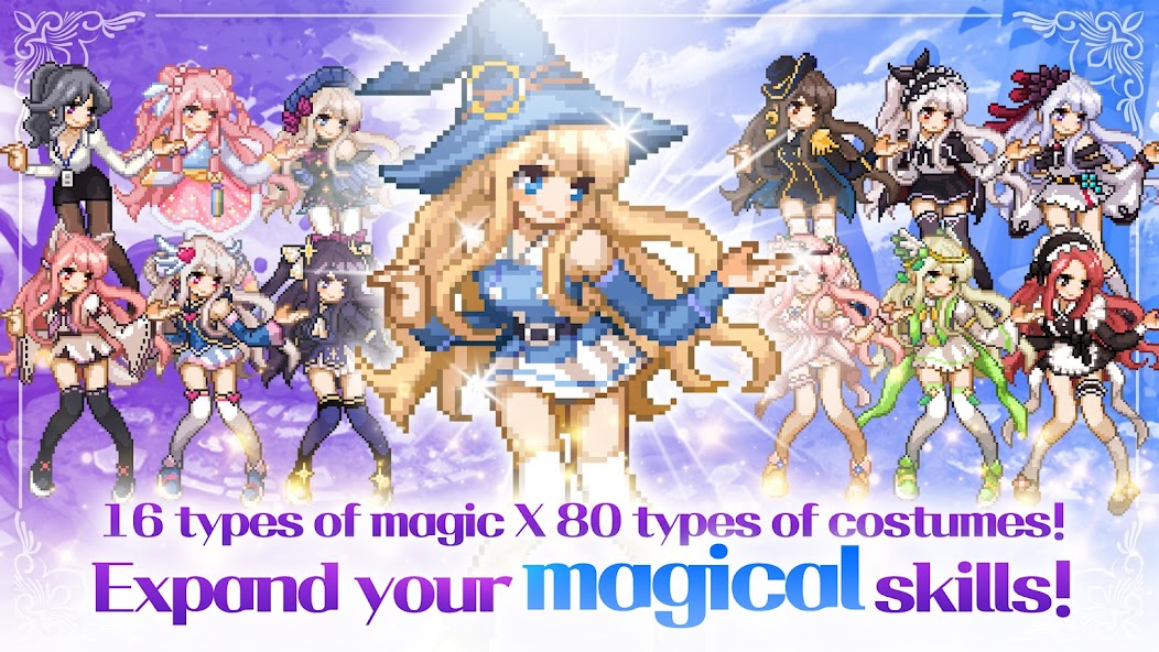 Magical Girl: Idle Pixel Hero Mod Screenshot2