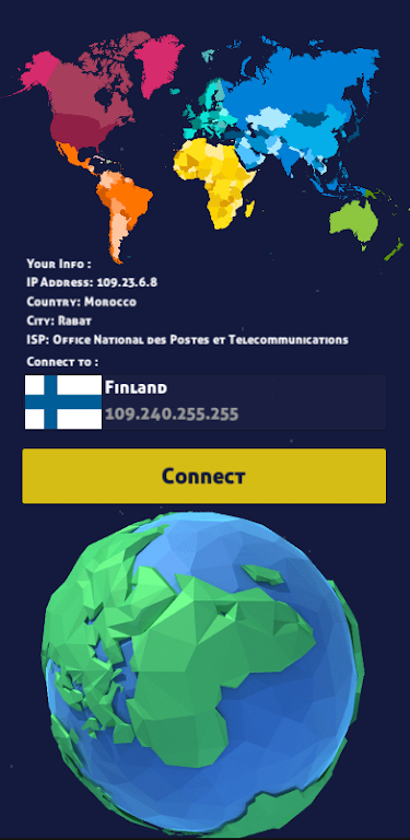 VPN Finland - IP for Finland Screenshot1