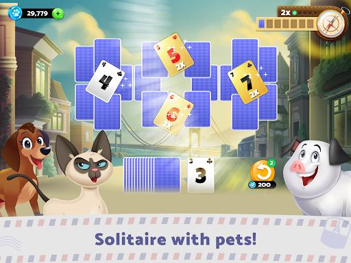 Solitaire: Pet Story Screenshot3