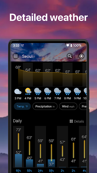 Weather & Widget - Weawow Mod Screenshot4