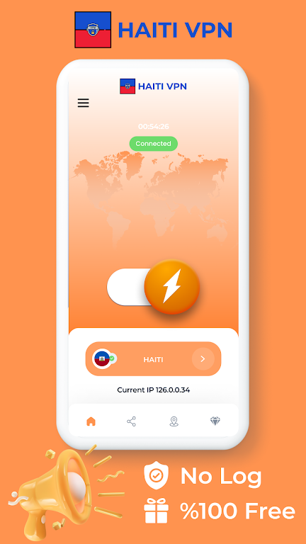 Haiti VPN - Private Proxy Screenshot3