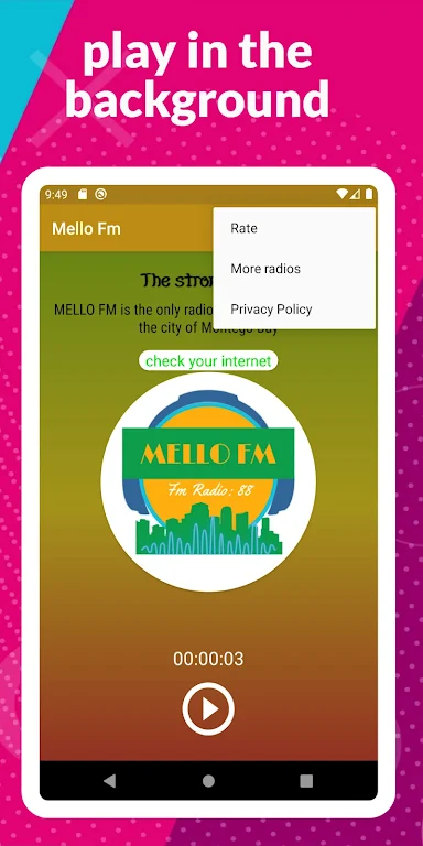 Mello Fm Jamaica: Live Radio Screenshot3