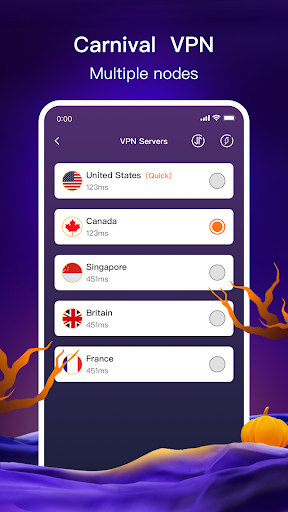 Carnival Fast VPN - Safe Proxy Screenshot1