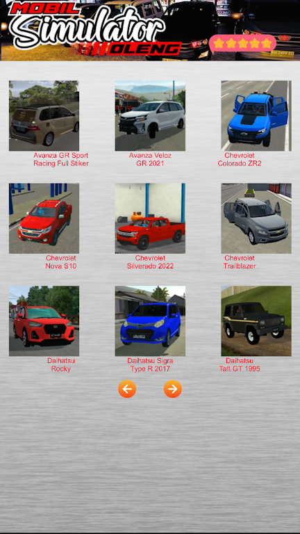 Mobil Simulator Oleng Screenshot4