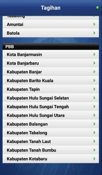 Mobile Banking Bank Kalsel Screenshot3