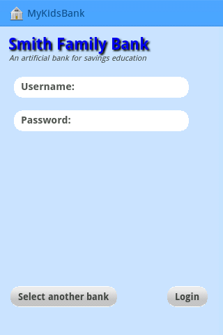 MyKidsBank Screenshot3