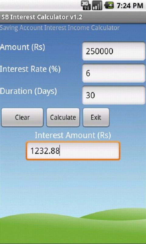 SB Interest Calculator Screenshot3