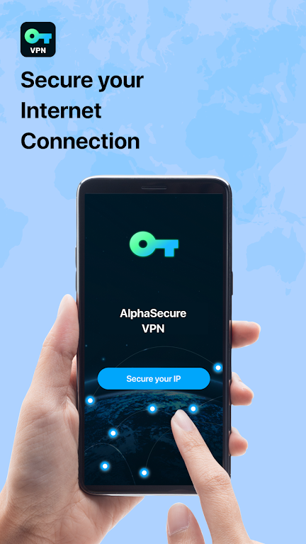 AlphaSecure VPN: Private Proxy Screenshot1